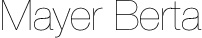 Mayer Berta